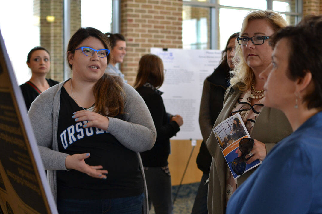 Biology student presents at Annual Research Symposium